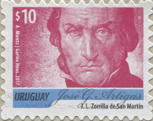 José Gervasio Artigas (1764-1850) - Dated "2017"