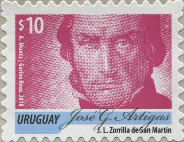 José Gervasio Artigas (1764-1850) - Dated "2018"