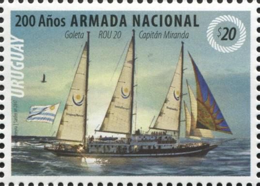 Schooner ROU 20 'Capitán Miranda'
