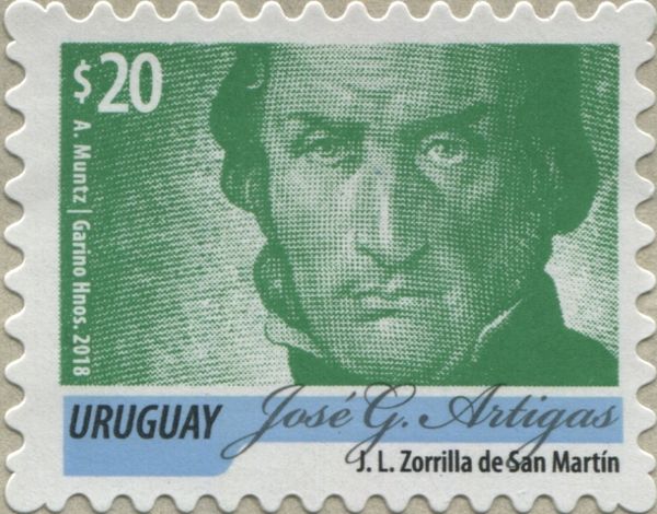 José Gervasio Artigas (1764-1850) - Dated "2018"