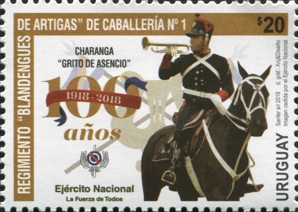 Centenary of the Blandengues de Artigas Cavalry Regiment