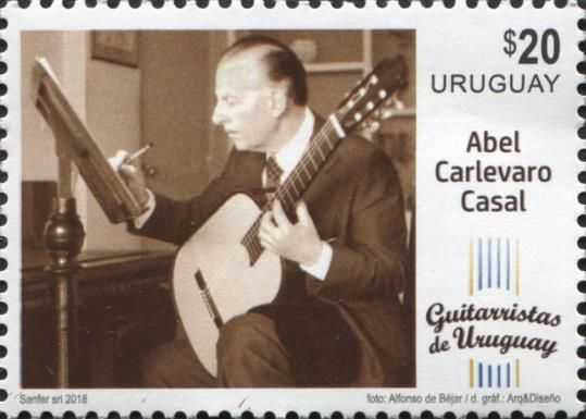 Abel Carlevaro Casal, Guitarist