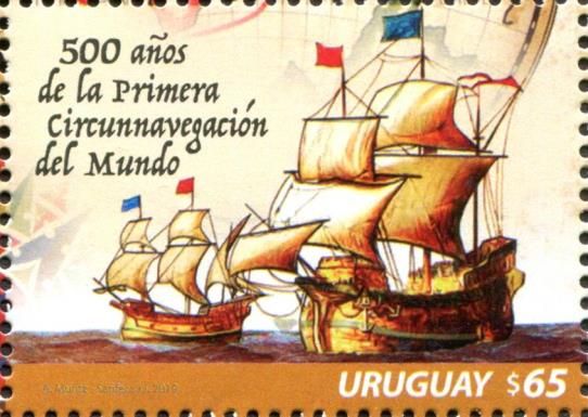 Two sailing ships