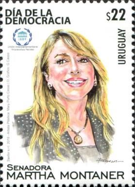 Democracy Day : Martha Montaner(1955-2016), Senator