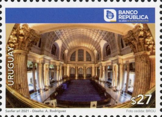 Bank of the Republic of Uruguay, 125th Anniversary