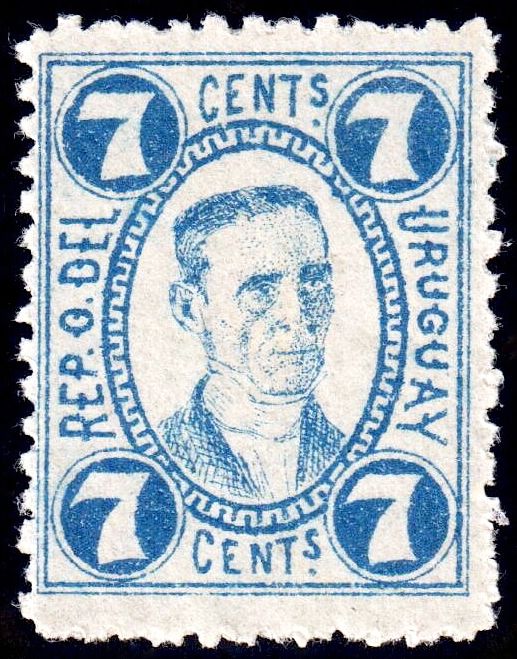 Joaquin Suarez overprinted