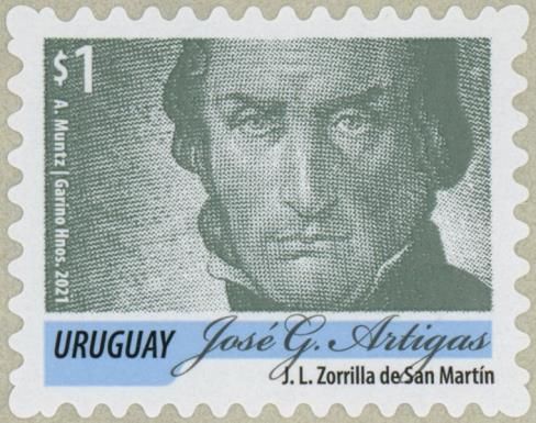 José Gervasio Artigas (1764-1850) - Dated "2021"