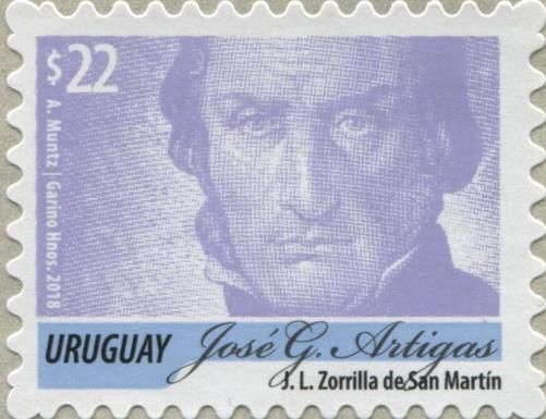 José Gervasio Artigas (1764-1850) - Dated "2018"