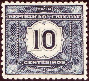 Numeral surcharged