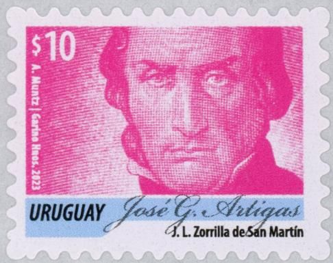 José Gervasio Artigas (2023 Imprint) - Dated "2023"