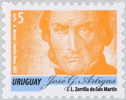 José Gervasio Artigas (2023 Imprint) - Dated "2023"