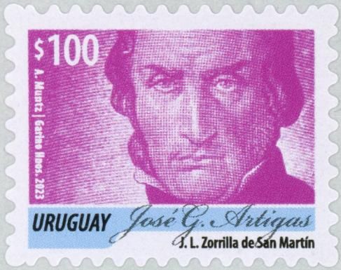 José Gervasio Artigas (2023 Imprint) - Dated "2023"
