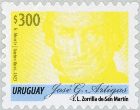 José Gervasio Artigas (1764-1850) - Dated "2023"