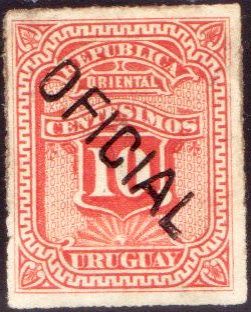 Numeral overprinted