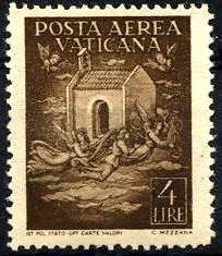 Angels Bring the Casa Sancta from Nazareth to Loreto