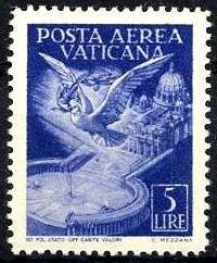 Peace Dove over St. Paul's Church in Rome