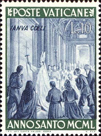 Pope Pius XII Opening the Holy Door