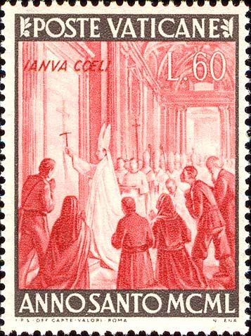 Pope Pius XII Opening the Holy Door