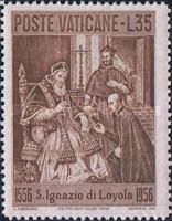 St. Ignatius Submit at Pope the Rule of Company of Jesus