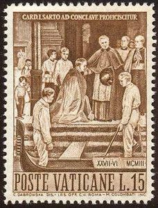 Cardinal Sarto (Pius X) Leaving Venice to Rome