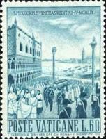 Relics in Procession in St Mark's Square