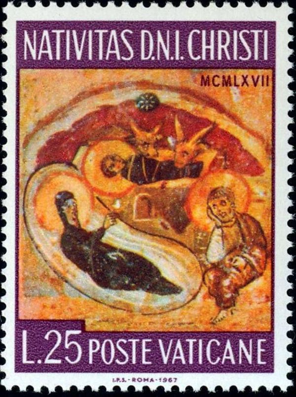 “The Nativity” (Byzantine carving)