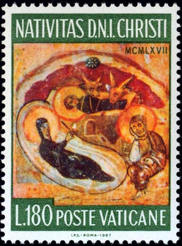 “The Nativity” (Byzantine carving)