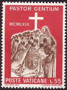 Visit of the Pope of  Africa