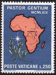Visit of the Pope of  Africa