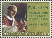 Pope Paulus VI- Priest jubilee