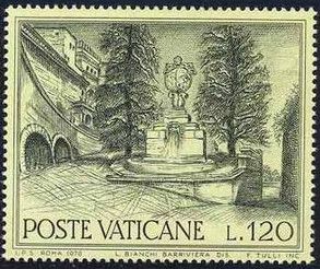 Entrance to the Vatican Gardens