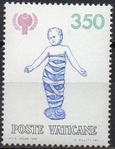 Child, sculpture by Andrea della Robbia