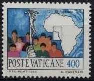 Trip to Africa (February 12-19, 1982); Map