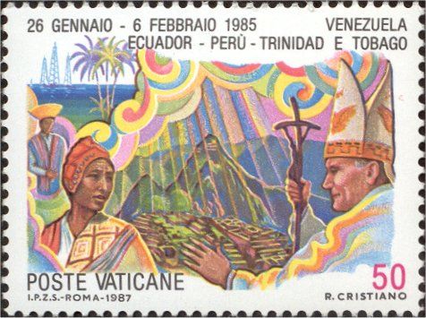 Trip to South America (January 25 – February 6, 1985)