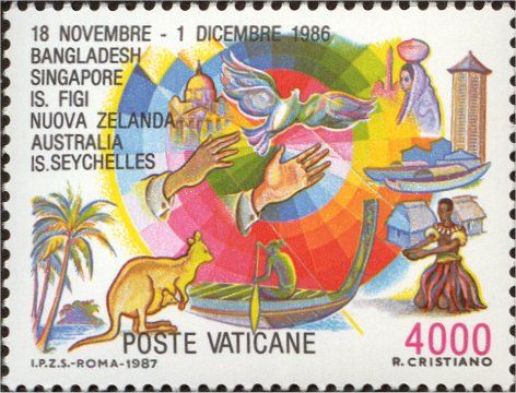 Asia, Australia & Oceania Trip (Nov 18th – Dec 1st, 1986)