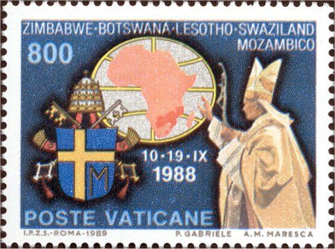 Trip to South Africa (10-19 September, 1988)