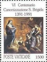 Saint Brigid and Mary