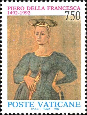 Madonna del Parto, detail
