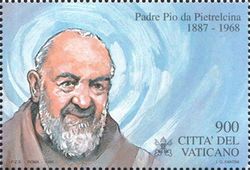 Portrait of Padre Pio of Pietrelcina