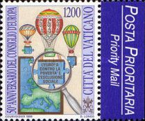 Balloons, Lens and Map of Europe