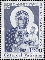 Black Madonna from Tschenstochau