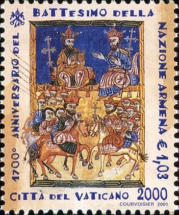 King Tiridates and Constantine