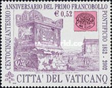 Via Cassia and Stamp c. 20 Papal State