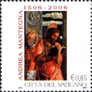 St. Gregory and St. John the Baptist, by Mantegna