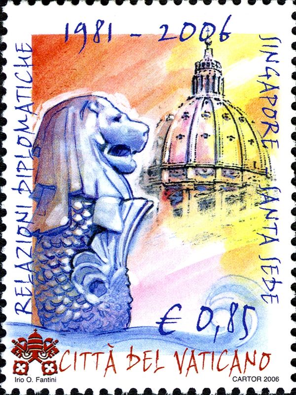 Dome of St. Peter and Merlion