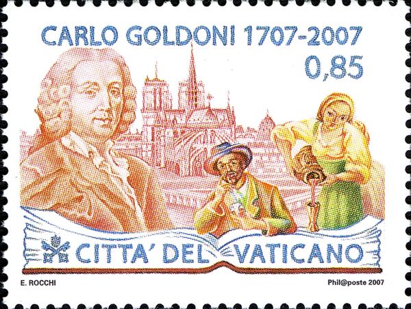 Carlo Goldoni, Masks and Paris