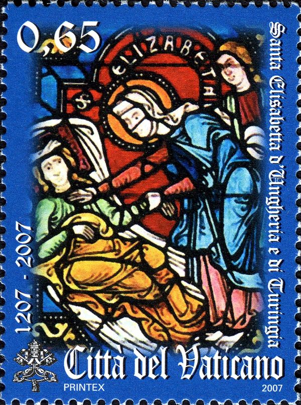 800th Birth Anniversary St. Elizabeth of Hungary (1207–1231)