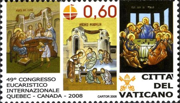 Wedding at Cana, washing of the feet and Last Supper