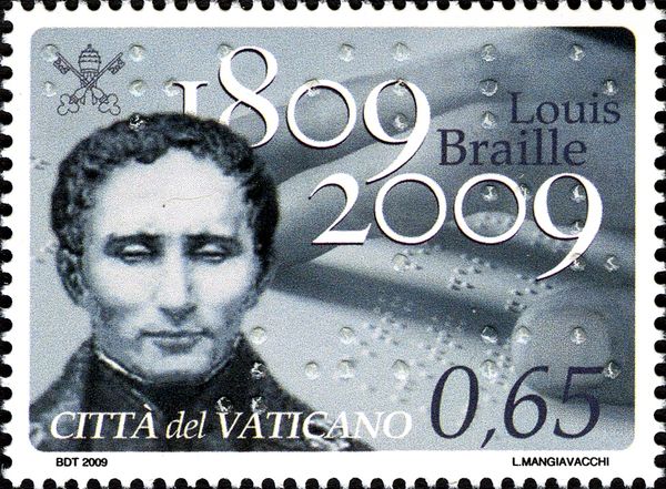 200th Birth Anniversary of Louis Braille (1809-1852)