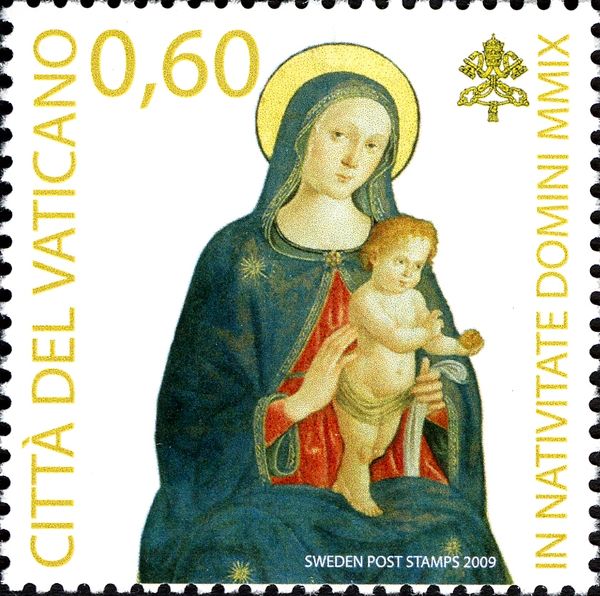 Madonna Enthroned with the Baby Jesus, Francesco Melanzio